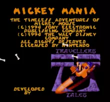 Image n° 7 - screenshots  : Mickey Mania